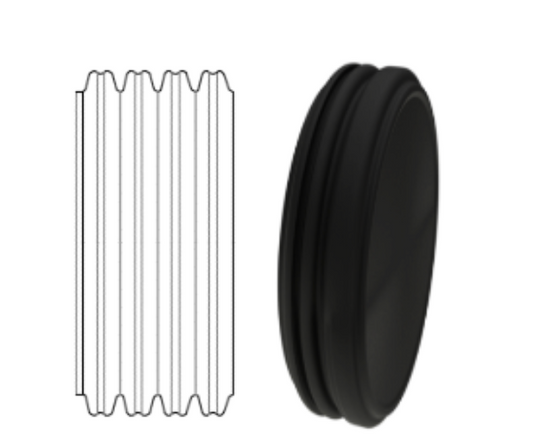 Corrugated End Plug